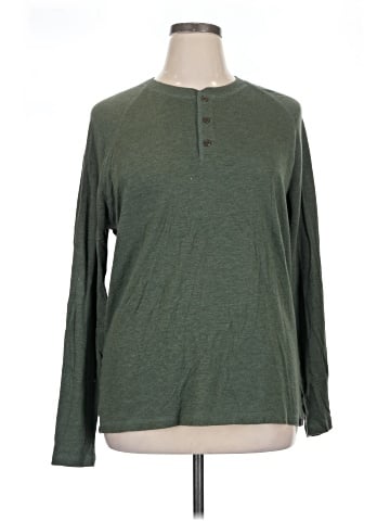Faherty Long Sleeve Henley (view 1)