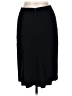 Adrienne Vittadini Solid Black Formal Skirt Size 6 - photo 2