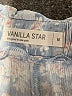 Vanilla Star Floral Blue Shorts Size M - photo 3