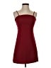 Lulus 100% Polyester Solid Burgundy Cocktail Dress Size S - photo 1