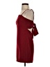 Lulus 100% Polyester Solid Burgundy Cocktail Dress Size S - photo 5