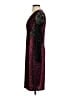 Venus Animal Print Burgundy Purple Cocktail Dress Size S - photo 5