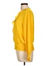 Counterparts 100% Polyester Yellow Long Sleeve Blouse Size L - photo 5