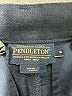 Pendleton 100% Linen Solid Blue Shorts Size 6 - photo 3