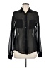 Decree Color Block Black Long Sleeve Blouse Size M - photo 1