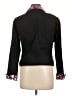 Metrostyle 100% Cotton Animal Print Black Jacket Size 10 - photo 2