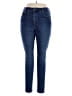 Good American Solid Blue Jeans Size 15 - photo 1