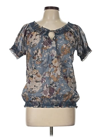 Maurices Short Sleeve Blouse (view 1)