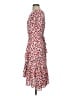 Talbots 100% Polyester Hearts Red Casual Dress Size 2 (petite) - photo 5