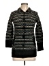M Missoni Chevron-herringbone Black Coat Size 10 - photo 1