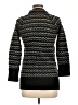 M Missoni Chevron-herringbone Black Coat Size 10 - photo 2