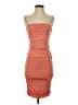 LOVE X DESIGN Solid Orange Cocktail Dress Size S - photo 1