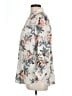 Talbots 100% Polyester Floral Gray 3/4 Sleeve Blouse Size L - photo 5