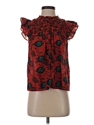 Ulla Johnson Short Sleeve Blouse (view 1)