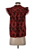 Ulla Johnson Red Short Sleeve Blouse Size 0 - photo 2