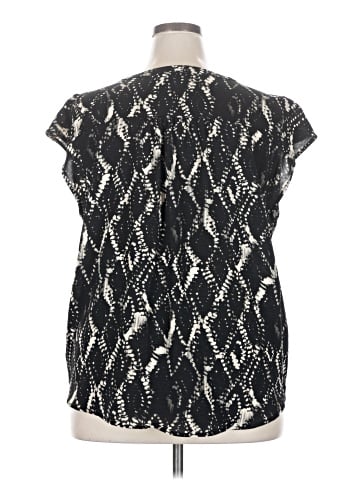 Simply Vera Vera Wang Short Sleeve Blouse (view 2)