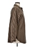 Chico's Chevron-herringbone Brown Long Sleeve Blouse Size M - photo 4