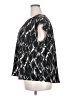 Simply Vera Vera Wang 100% Polyester Black Short Sleeve Blouse Size XXL - photo 5