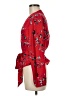 Intermix 100% Silk Red Long Sleeve Silk Top Size M - photo 5
