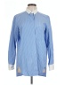 Theory 100% Cotton Blue Long Sleeve Button-Down Shirt Size L - photo 1