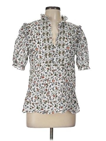 Max Studio Short Sleeve Blouse (view 1)