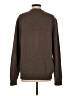 J. McLaughlin 100% Lambswool Solid Brown Wool Pullover Sweater Size S - photo 2