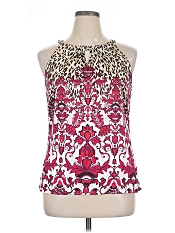 White House Black Market Sleeveless Silk Top (view 1)