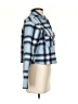 True Craft 100% Polyester Plaid Blue Jacket Size S - photo 4