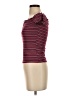 Aero Burgundy Short Sleeve Top Size S - photo 5