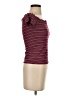 Aero Burgundy Short Sleeve Top Size S - photo 4