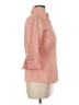 NaraCamicie 100% Cotton Color Block Orange 3/4 Sleeve Button-Down Shirt Size 6 (II) - photo 4