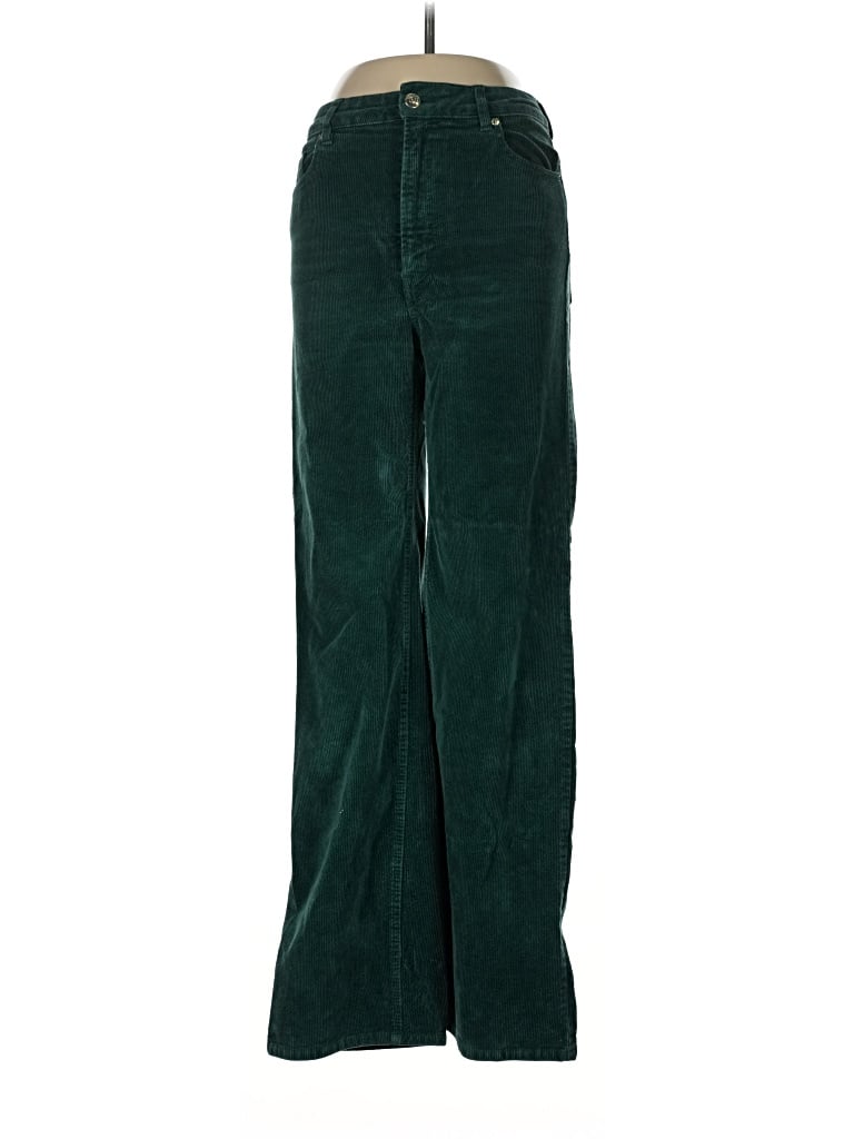 Pre-owned Divided By H&m Casual Pants In Green