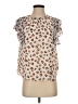 Ann Taylor 100% Polyester Brown Sleeveless Blouse Size S - photo 1