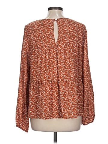 Pink Lily Long Sleeve Blouse (view 2)