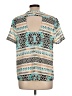 Daniel Rainn Teal Short Sleeve Top Size L - photo 2