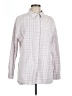 Cotton On 100% Cotton Checkered-gingham Pink Long Sleeve Button-Down Shirt Size L - photo 1