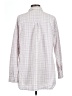 Cotton On 100% Cotton Checkered-gingham Pink Long Sleeve Button-Down Shirt Size L - photo 2