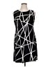 Tommy Hilfiger Graphic Black Cocktail Dress Size 14 - photo 1