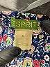 Esprit 100% Polyester Paisley Blue Casual Skirt Size M - photo 4