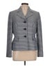 Jones Studio 100% Polyester Stripes Gray Blazer Size 12 - photo 1
