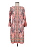 Sandra Darren Paisley Pink Casual Dress Size 6 - photo 1