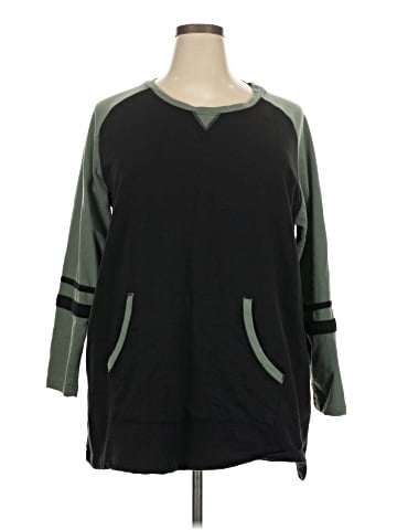 Woman Within Pullover Sweater (view 1)