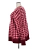 Ava & Viv Houndstooth Burgundy Pullover Sweater Size 2X - photo 5