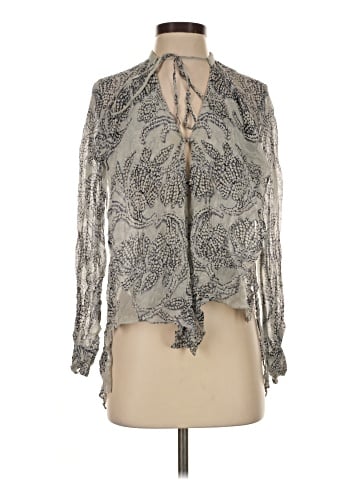 BCBGMAXAZRIA Long Sleeve Blouse (view 1)