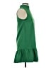 TCEC 100% Polyester Solid Green Casual Dress Size S - photo 4