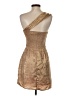 Lost + Wander 100% Polyester Metallic Gold Cocktail Dress Size XS - photo 2