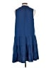 Max Studio Blue Casual Dress Size L - photo 2