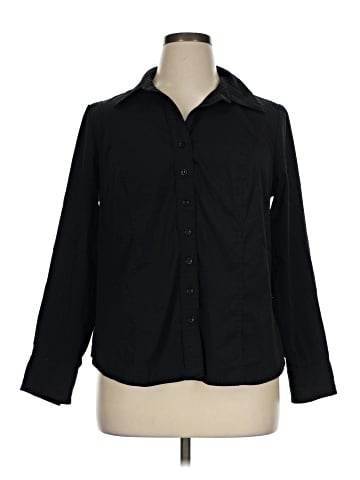 Lane Bryant Long Sleeve Blouse (view 1)