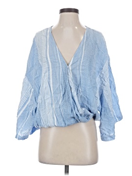 Blue Sol 3/4 Sleeve Blouse (view 1)