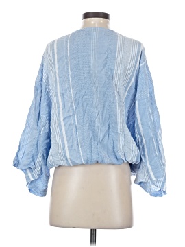 Blue Sol 3/4 Sleeve Blouse (view 2)